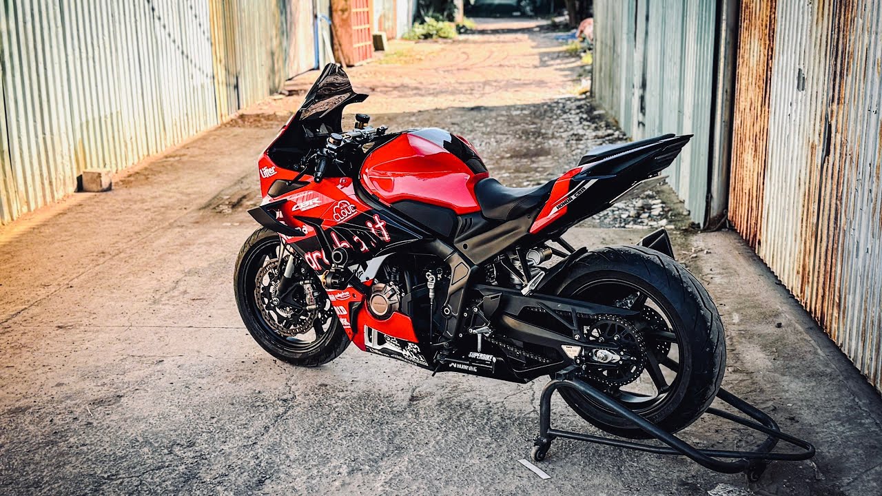 CBR650r Đầu tiên của Việt Nam lên gấp ngược