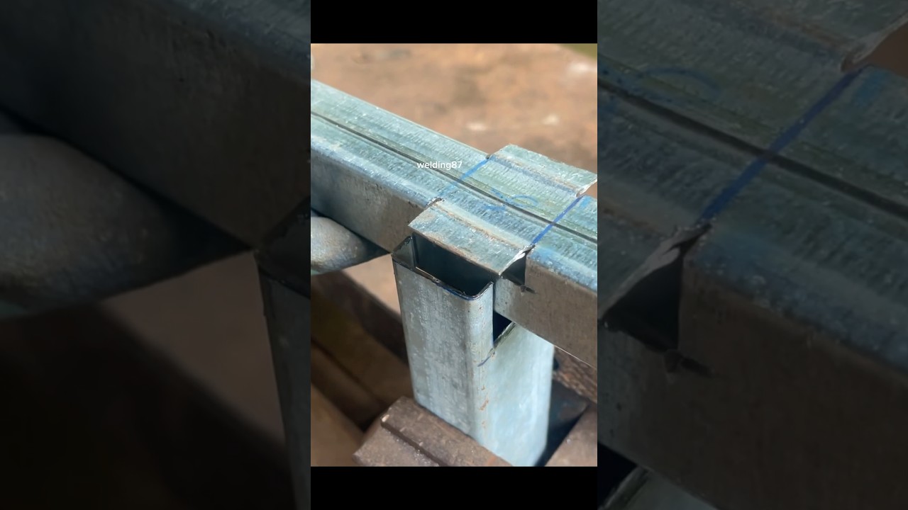 galvanized pipe cutting technique t joint