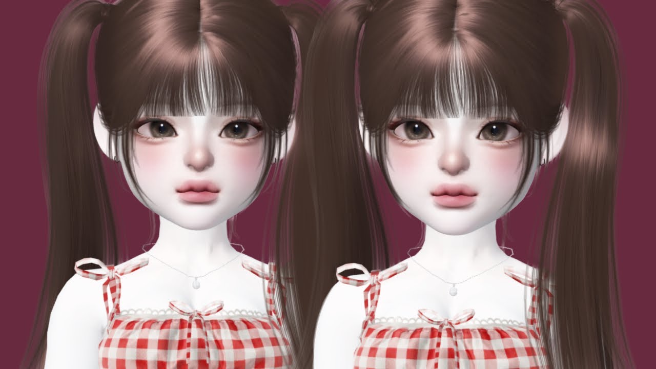 [ZEPETO CUSTOM] 귀여운 3D 아기여캐 (조이스틱, 프로)
