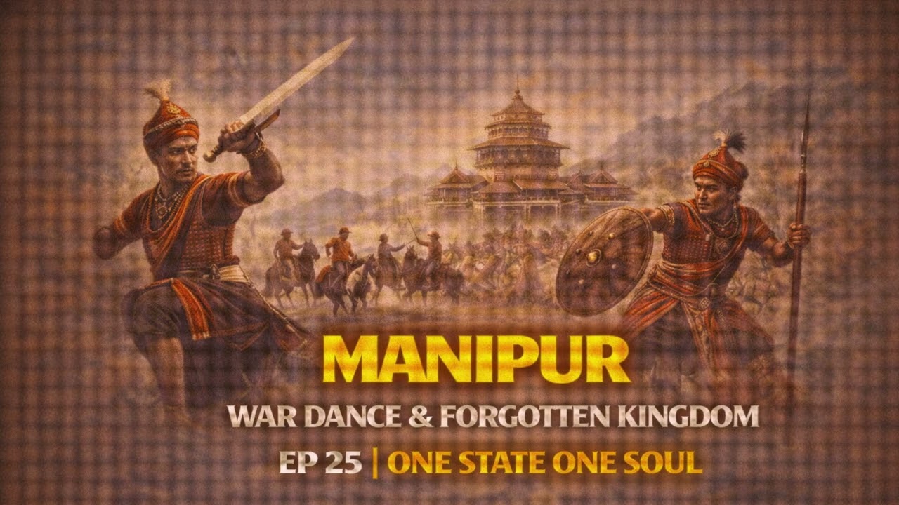 Podcast 203: Manipur – War Dance & Forgotten Kingdom | EP 25 | One State One Soul