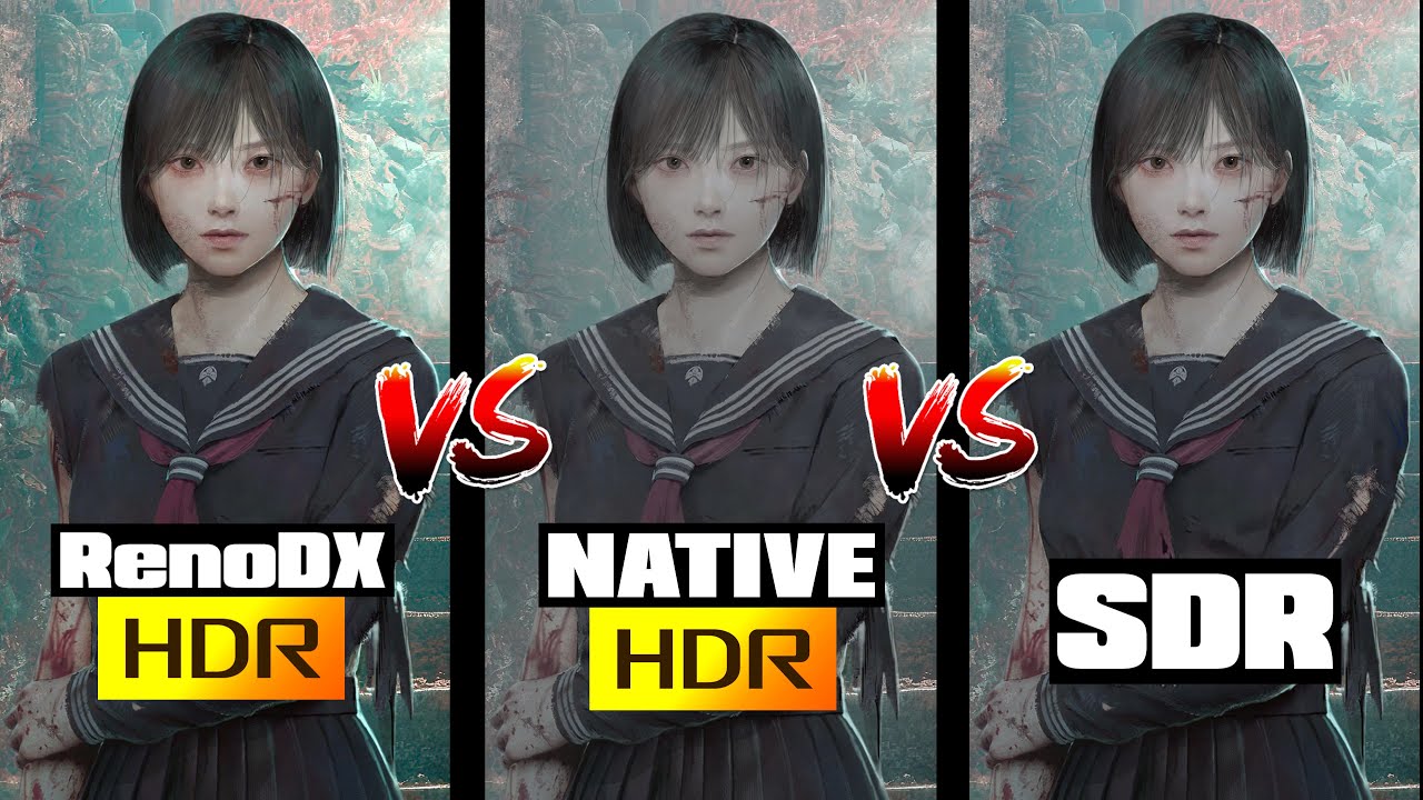 В этой игре нативный HDR просто ужасен &mdash; RenoDX против нативного HDR против SDR &mdash; Silent Hill f H...