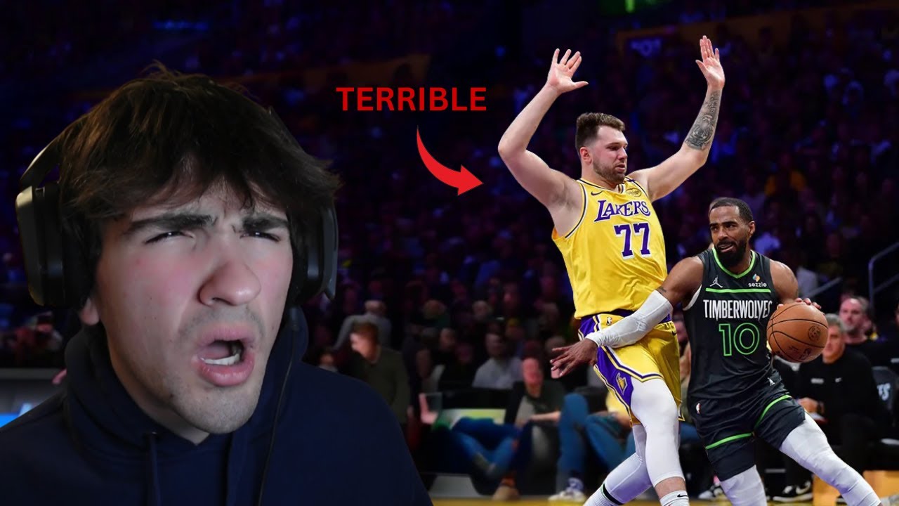 Luka Doncic CAN NOT play defense.