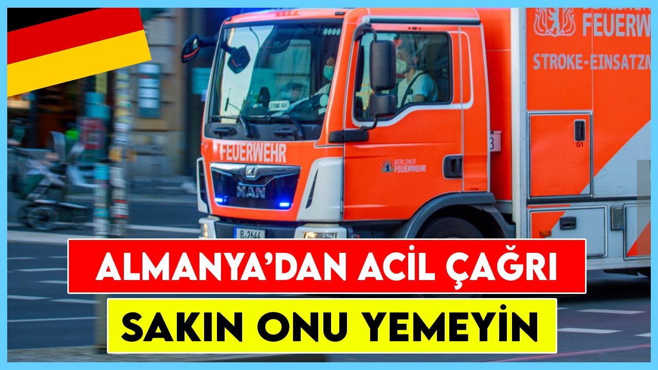 Almanya'da yaşayanlar i&ccedil;in uyarı var! Avrupa Haberleri Son dakika