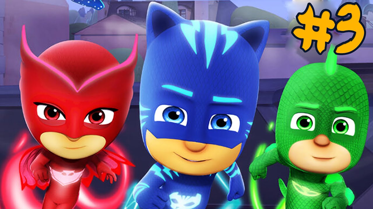 PJ Masks: Heroes Of The Night - Walkthrough - Part 3 - The Stink Gas (PC UHD) [4K60FPS]
