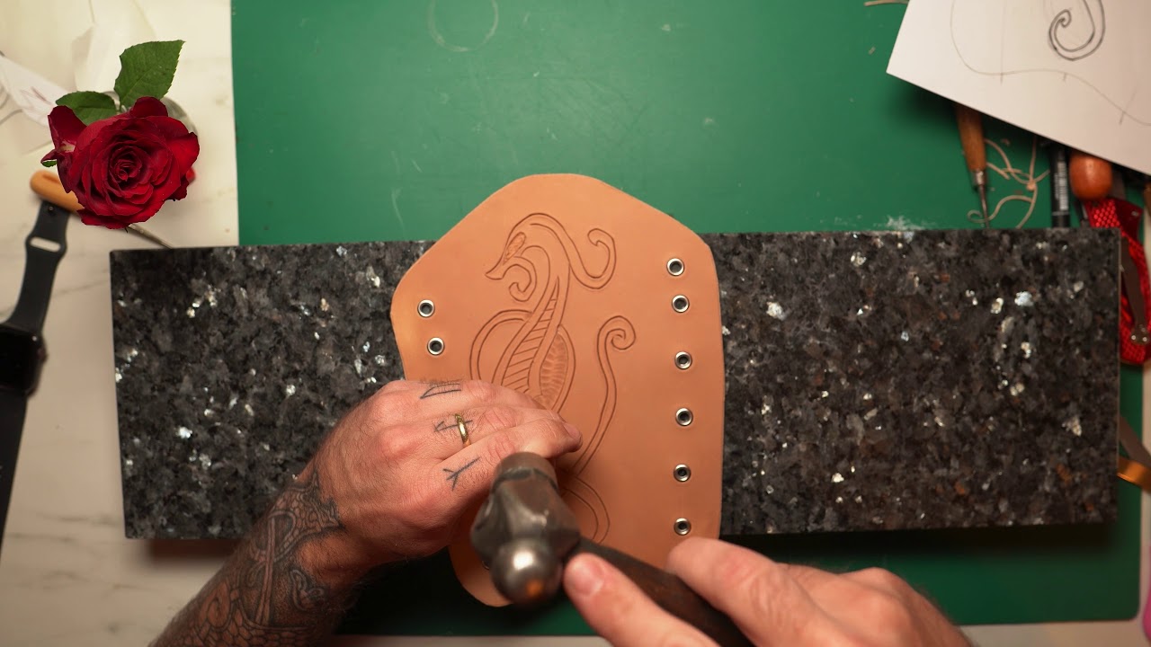 Making an Archery Armguard