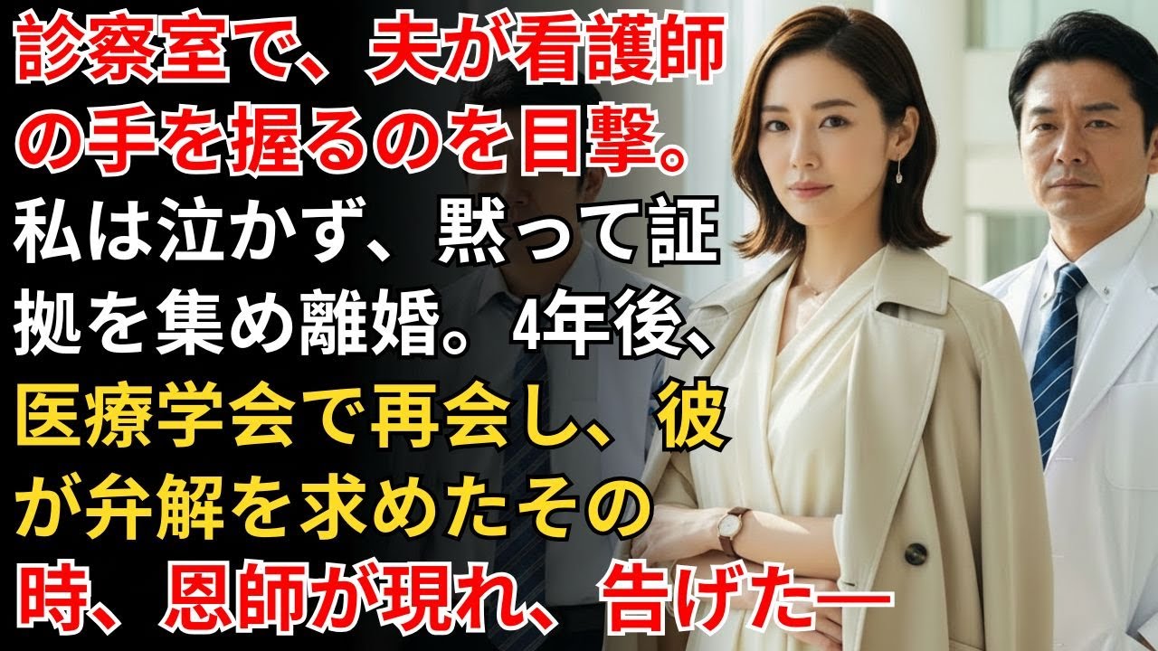 離婚届に判を押した瞬間、私は何も受け取らず家を出た。元夫は医師として成功し愛人と再婚した——だが国際医療学会で恩師の一言により、私が500億円のファンドCFOだと知り、彼の医師免許が停止された。...