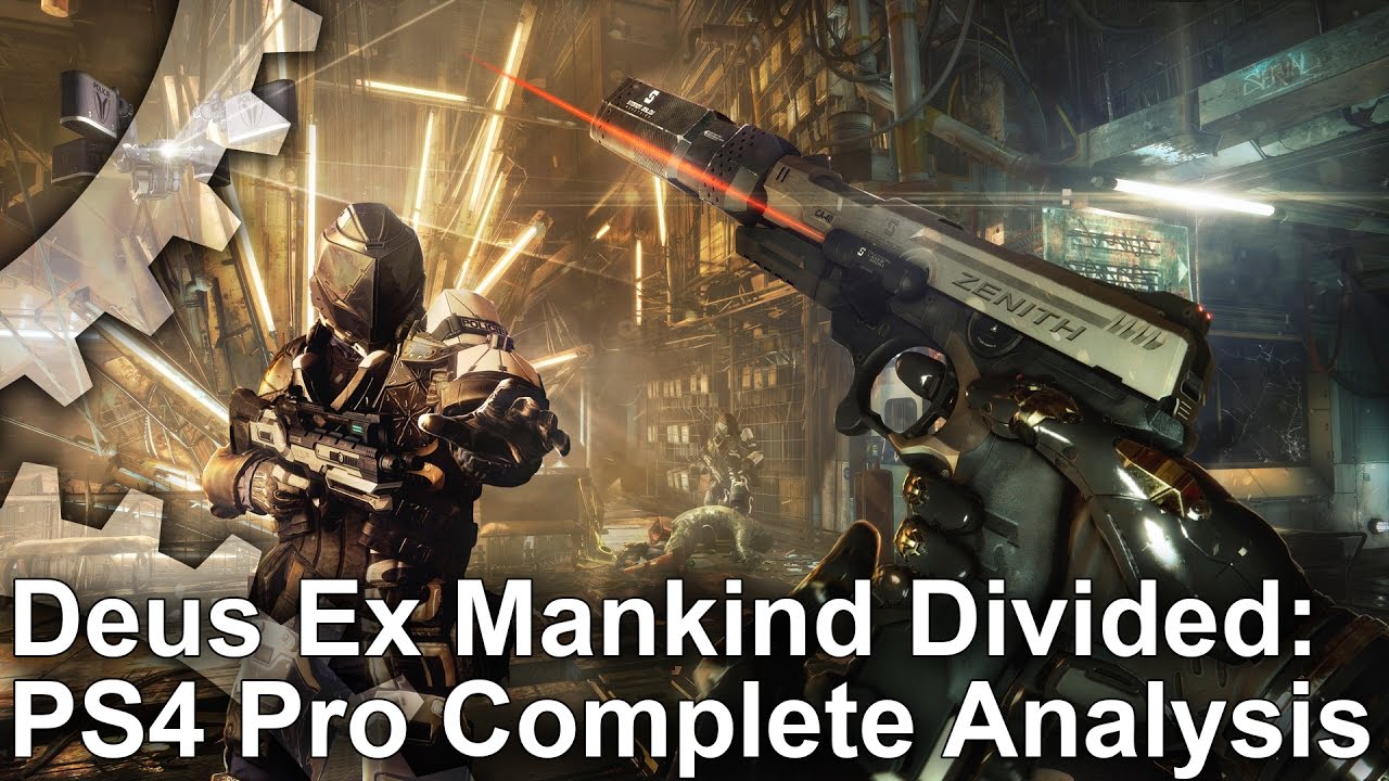[4K] Is Deus Ex Mankind Divided Really Worse On PS4 Pro?