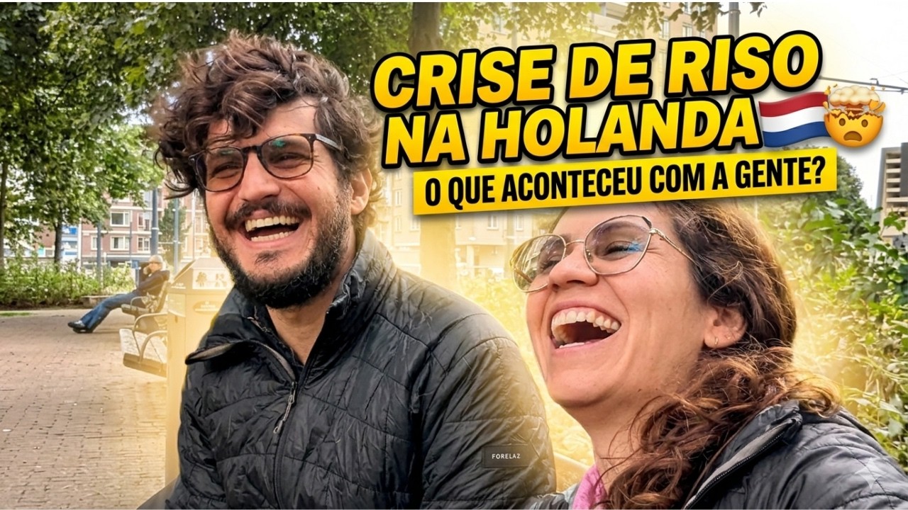 Nossa experiência mais ESTRANHA em Rotterdam! (Deu tudo errado?)