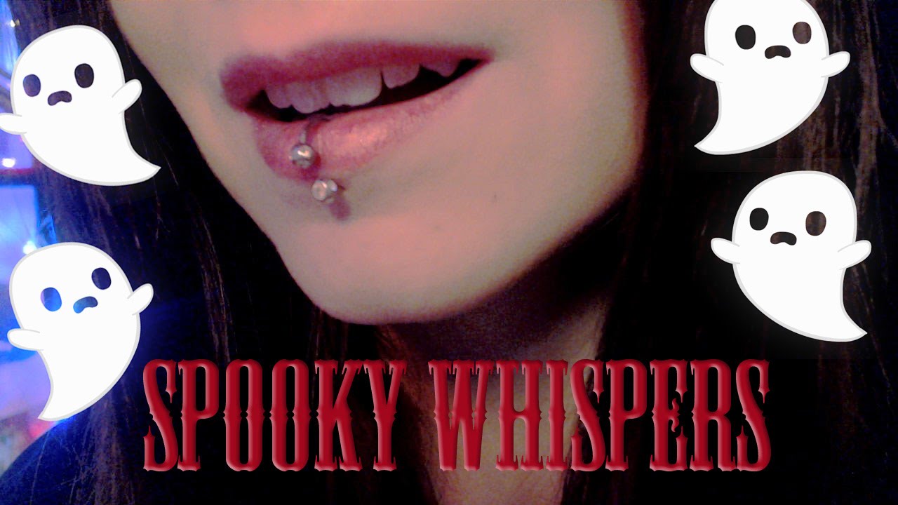 [ASMR] Ear to Ear Close-Up SPOOKY Unintelligible Whispers (Mouth Sounds)