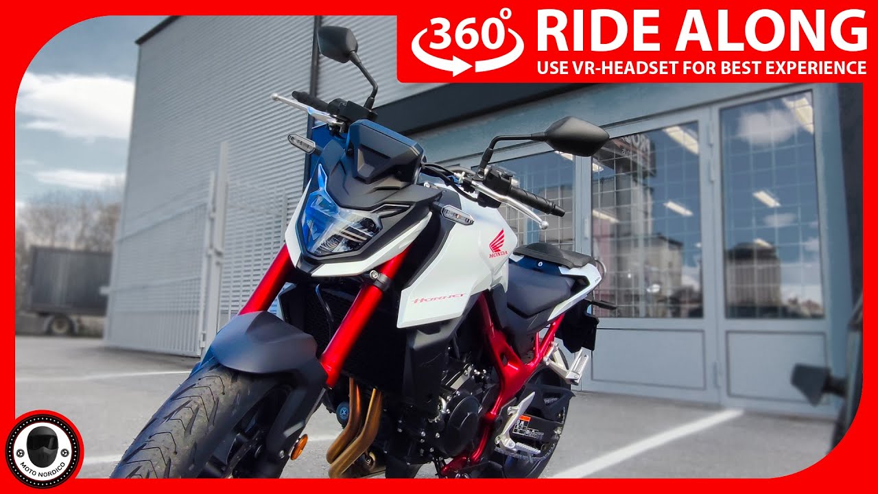 Virtual Honda CB750 Hornet Test Ride in 360&deg; VR | The Virtual Motorcycle Experience