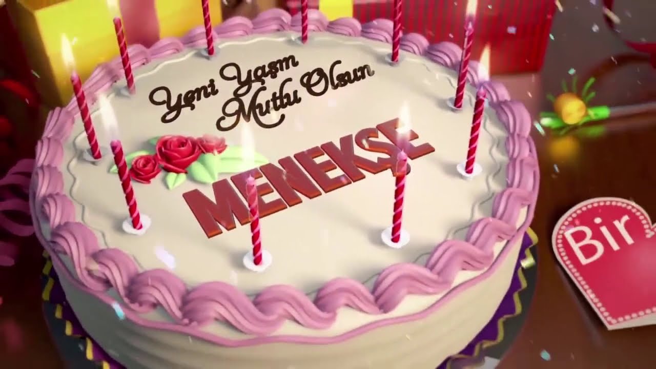 İyi ki doğdun MENEKŞE - İsme Özel Doğum Günü Şarkısı
