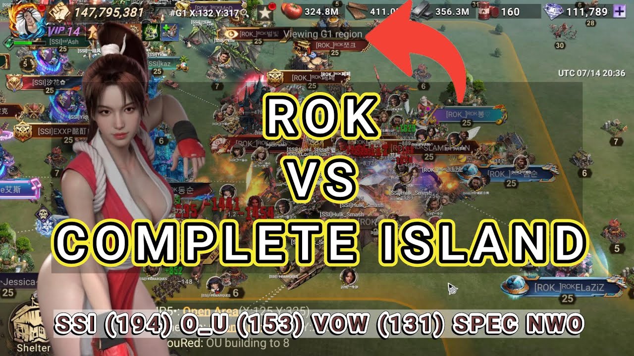 ROK Vs Complete Island | Most Epic Battle Ever in Doomsday Last Survivors
