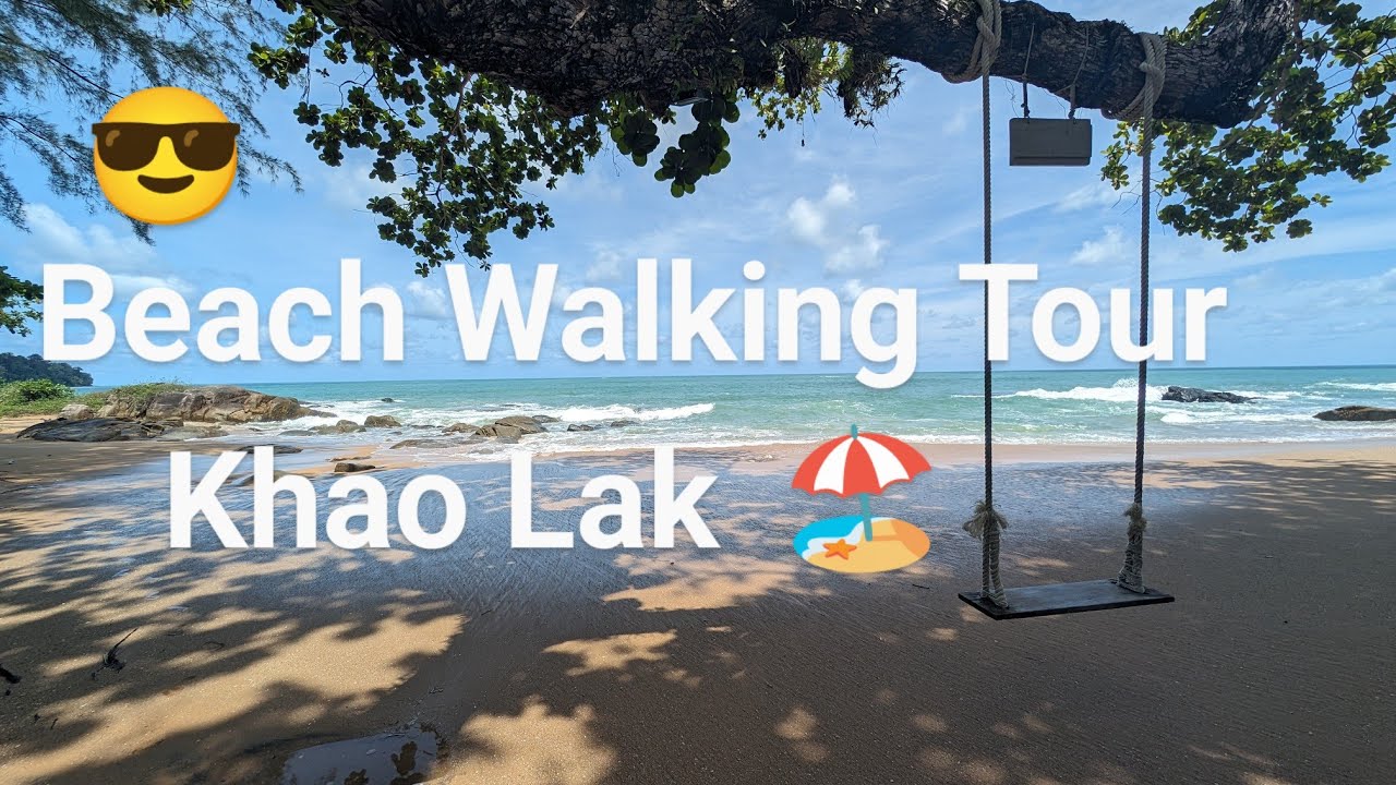 Khao lak beach walk tour between Sentido Resort (TUI blue) to Nang Thong resort. Sunny Khaolak