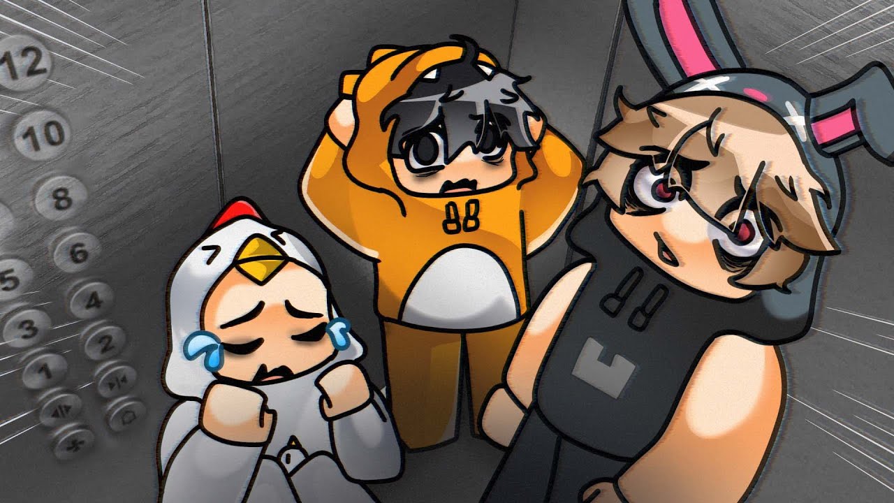 24 HOURS OF SURVIVAL IN A CURSED ELEVATOR!!