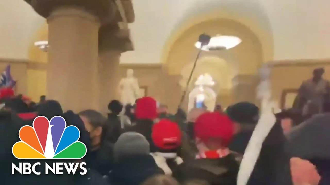 Critics Call Out Police Response To Capitol Riots Vs. Social Justice Protests | NBC Nightly News