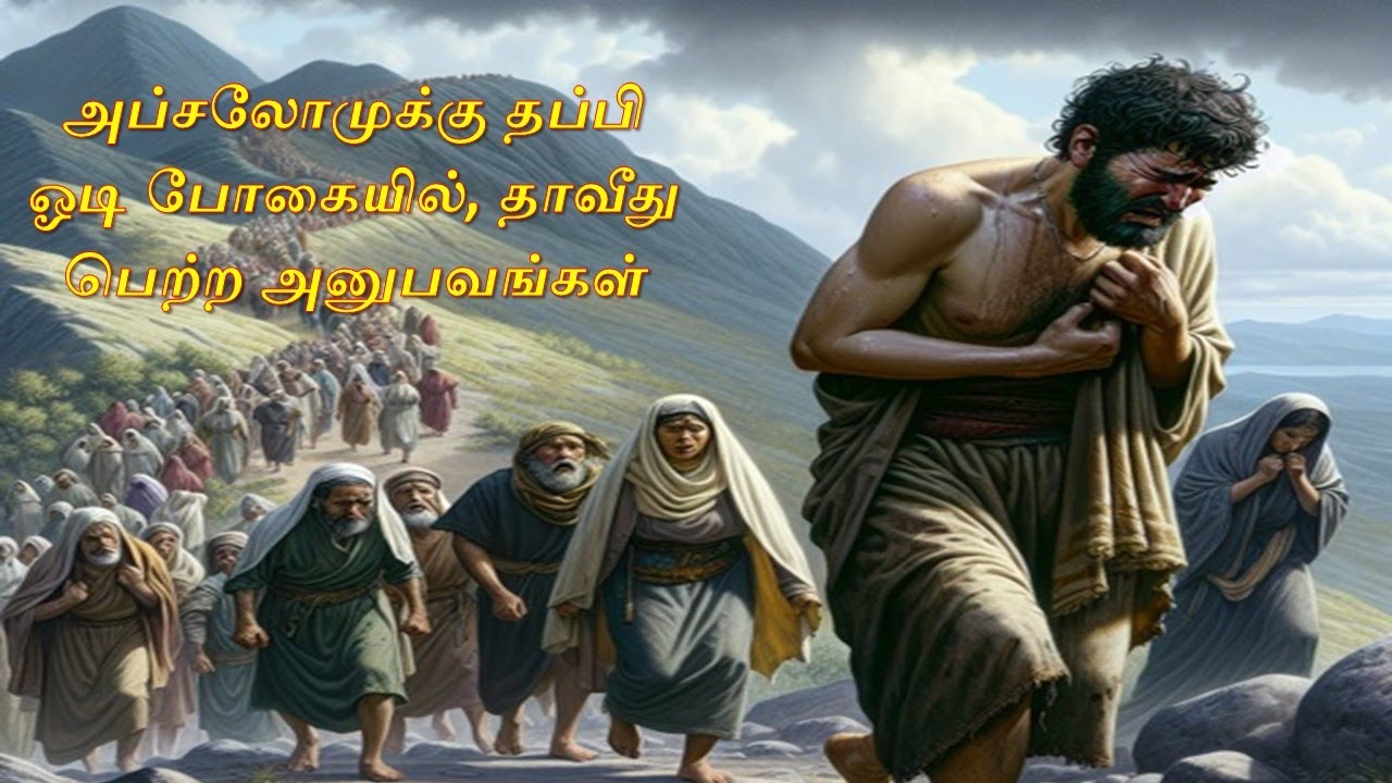 அப்சலோமுக்கு தப்பி ஓடிபோகையில், தாவீது பெற்ற அனுபவங்கள்/David's experiences in fleeing to Absalom-29