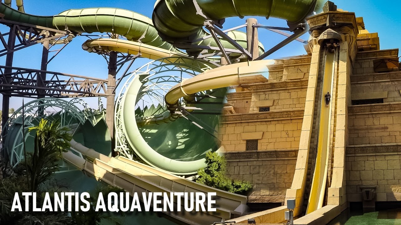 Aquaventure Waterpark Dubai (Atlantis The Palm) - World's Craziest Water Slides