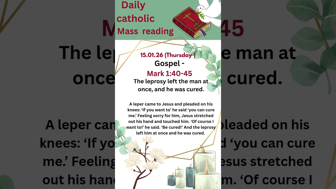 Daily Catholic Holy Mass Reading 