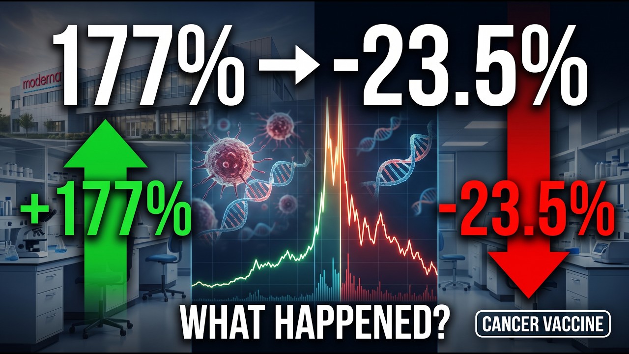 Акции Moderna: +177%, а затем -20%. Прорыв в создании вакцины от рака: разбор ситуации
