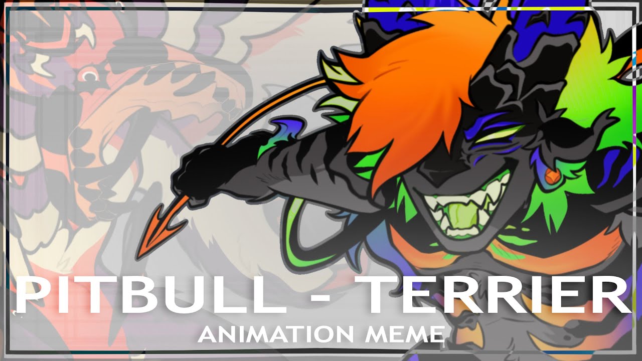 PITBULL TERRIER — Animation Meme — Creatures of Sonaria FT: Angelic + Idra oc