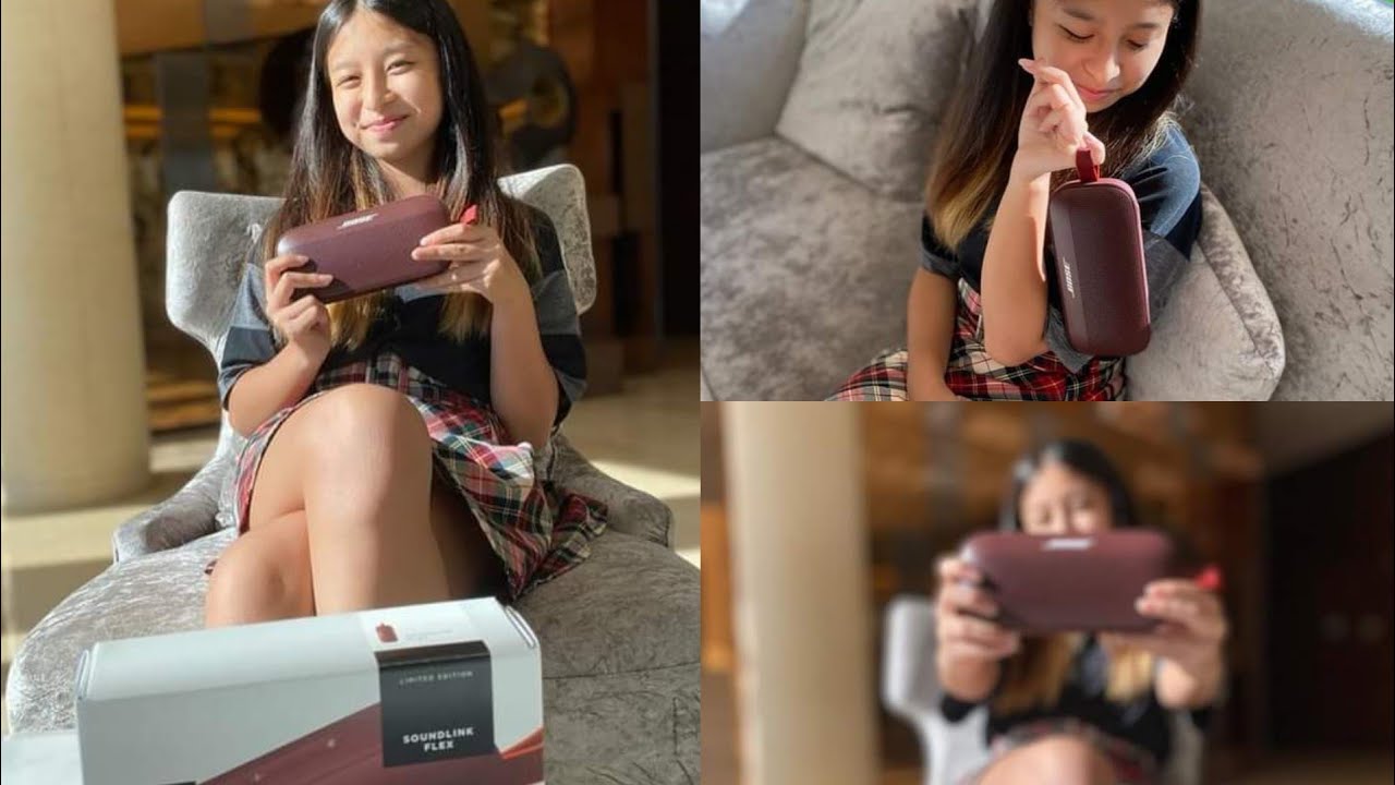 Celine Tam Received Bluetooth Speaker from BOSE!