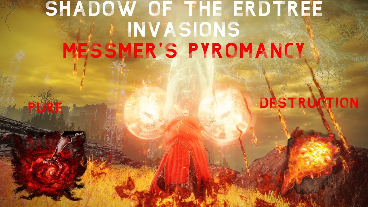 Elden Ring PvP Invasions - Messmer's Pyromancer