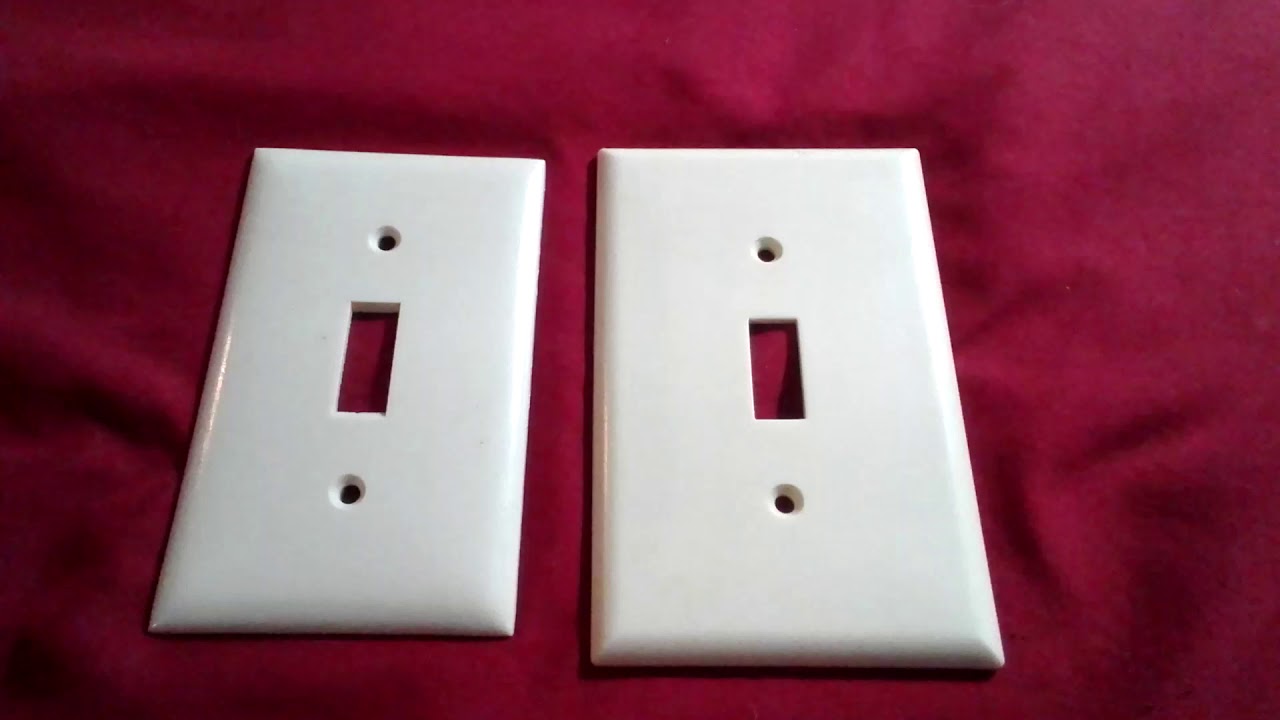 Vintage Bakelite switch plate covers