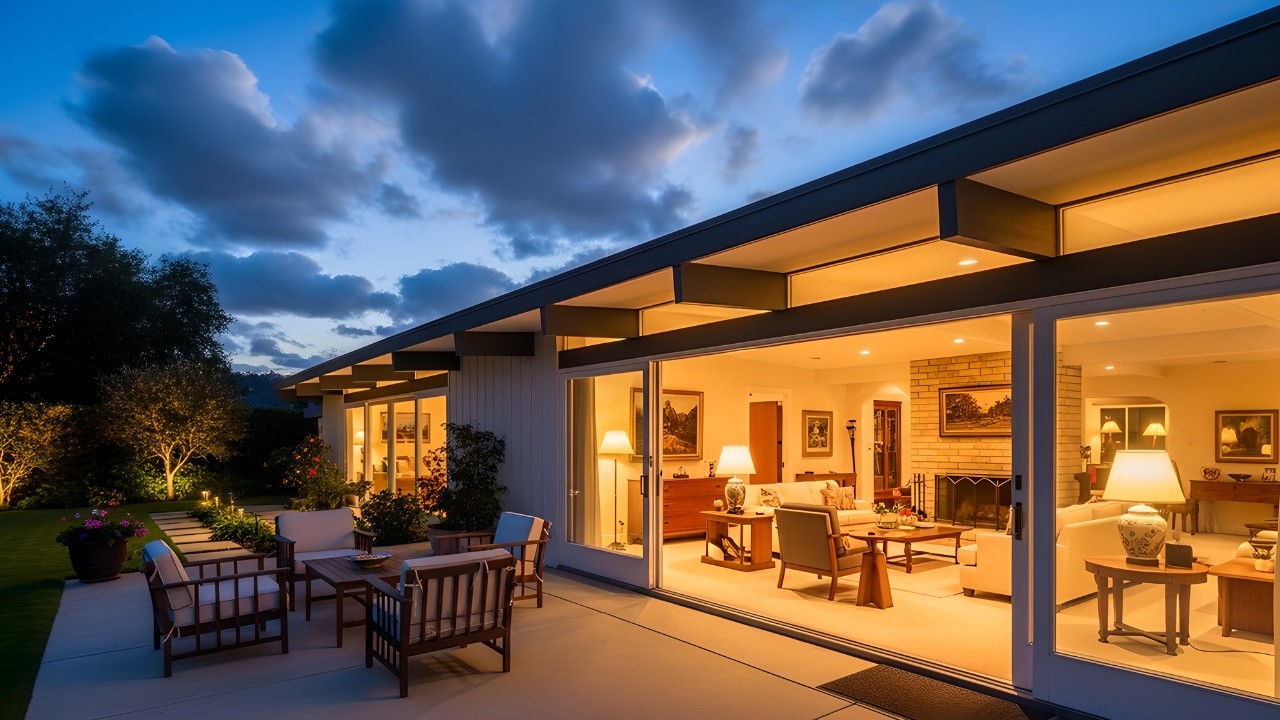Mid Century Modern House Tour Concept