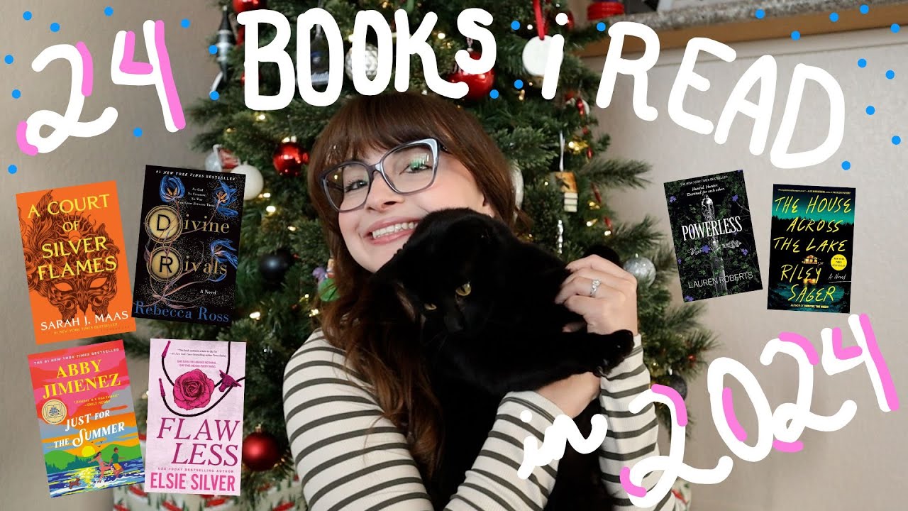 24 books I loved in 2024...& some I didn't 📚 | bookmas day 1 🎄