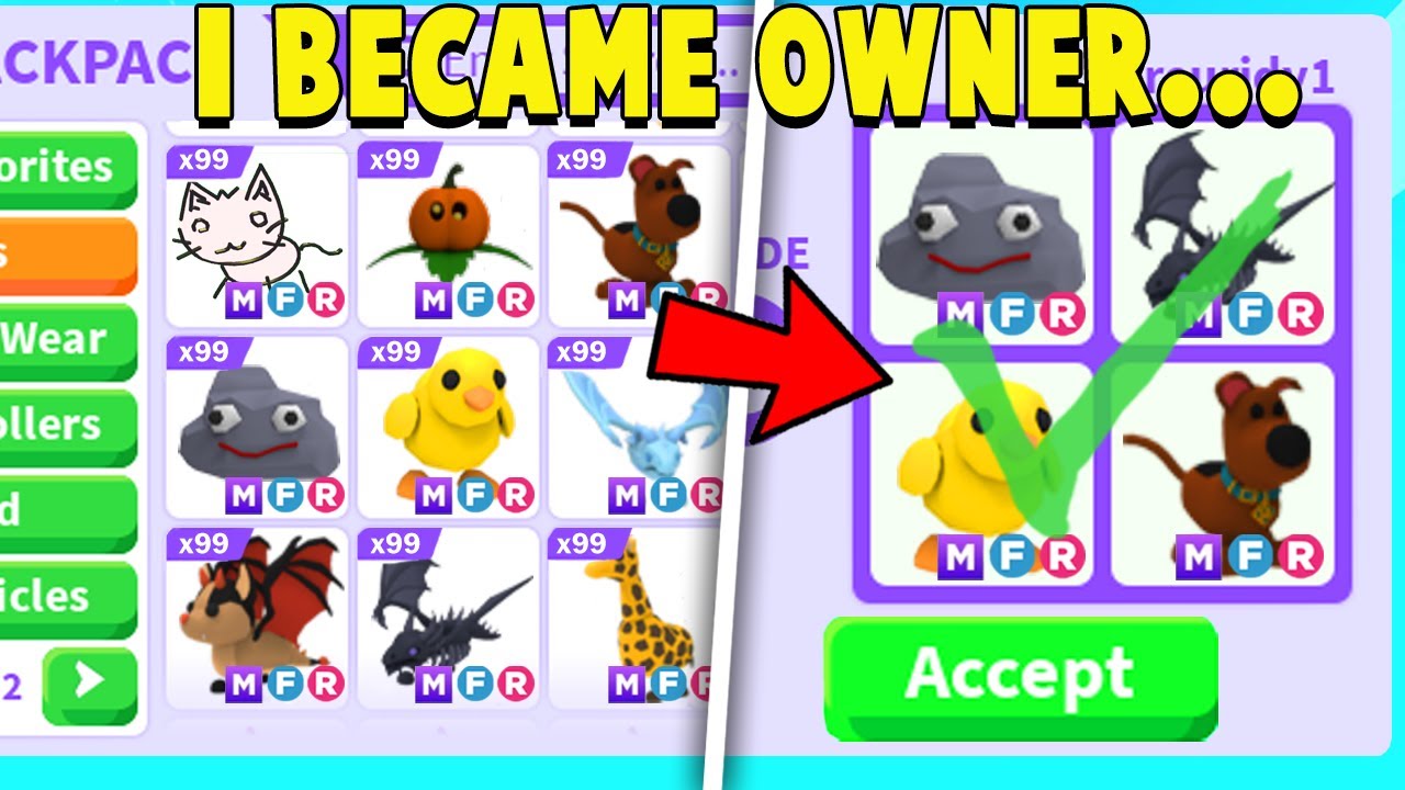 I was the OWNER of Adopt Me for 24 Hours!