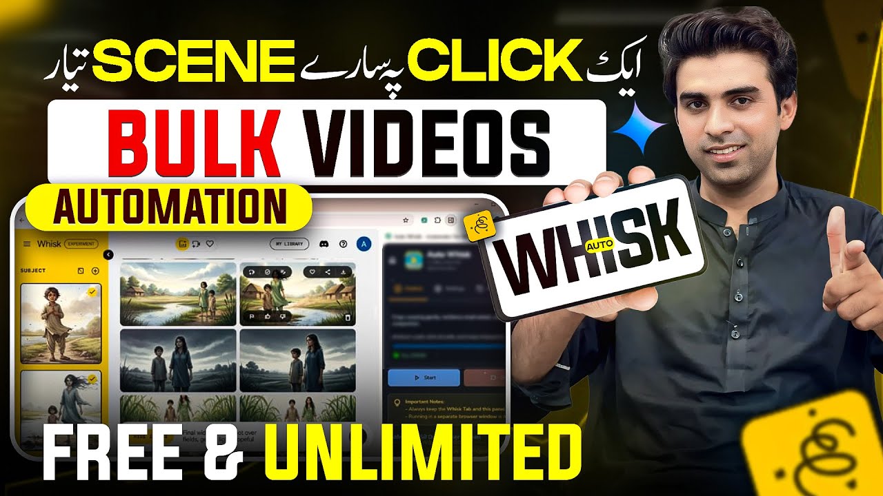 Create Unlimited AI Videos in Bulk (One Click) 🔥/ FREE Text-to-Video Automation 2026
