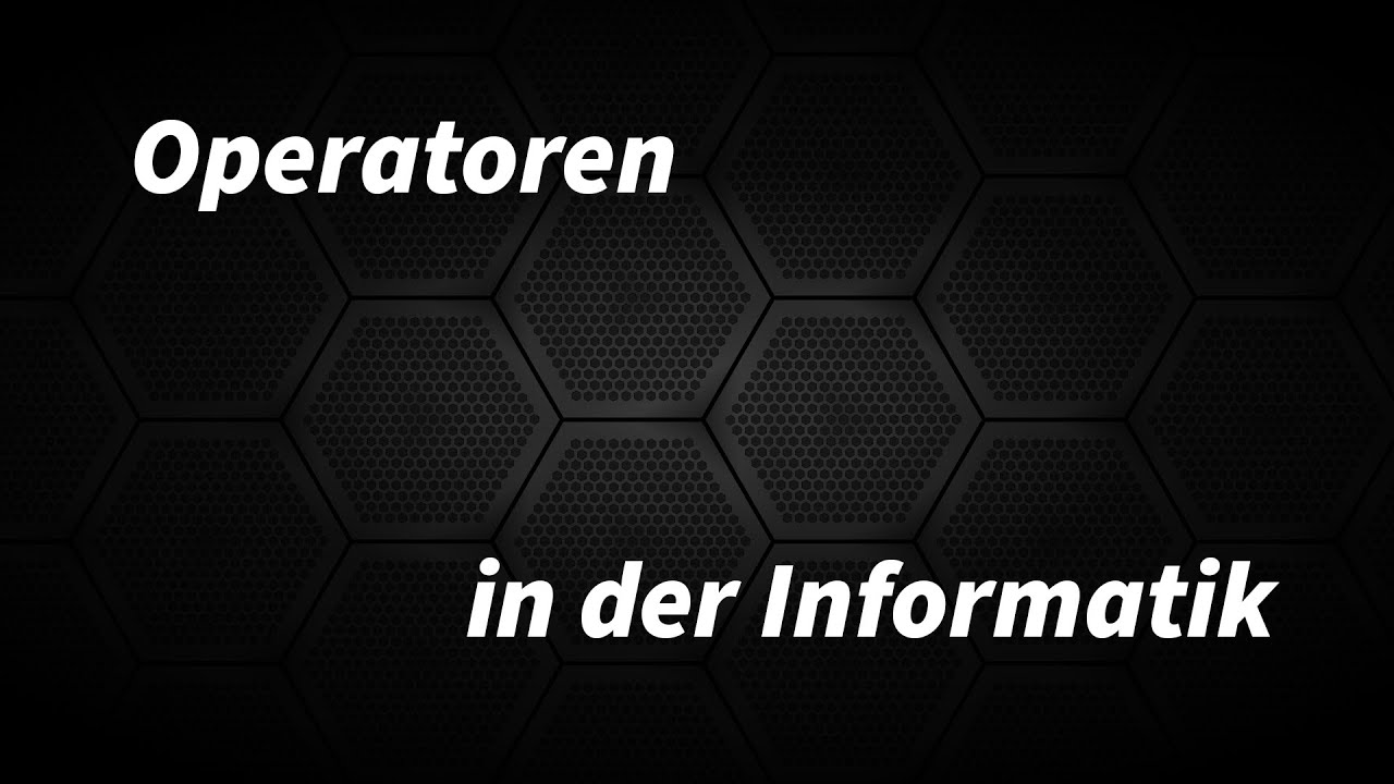 Operatoren erklärt | Breax (Anfänger-Tutorials #2)