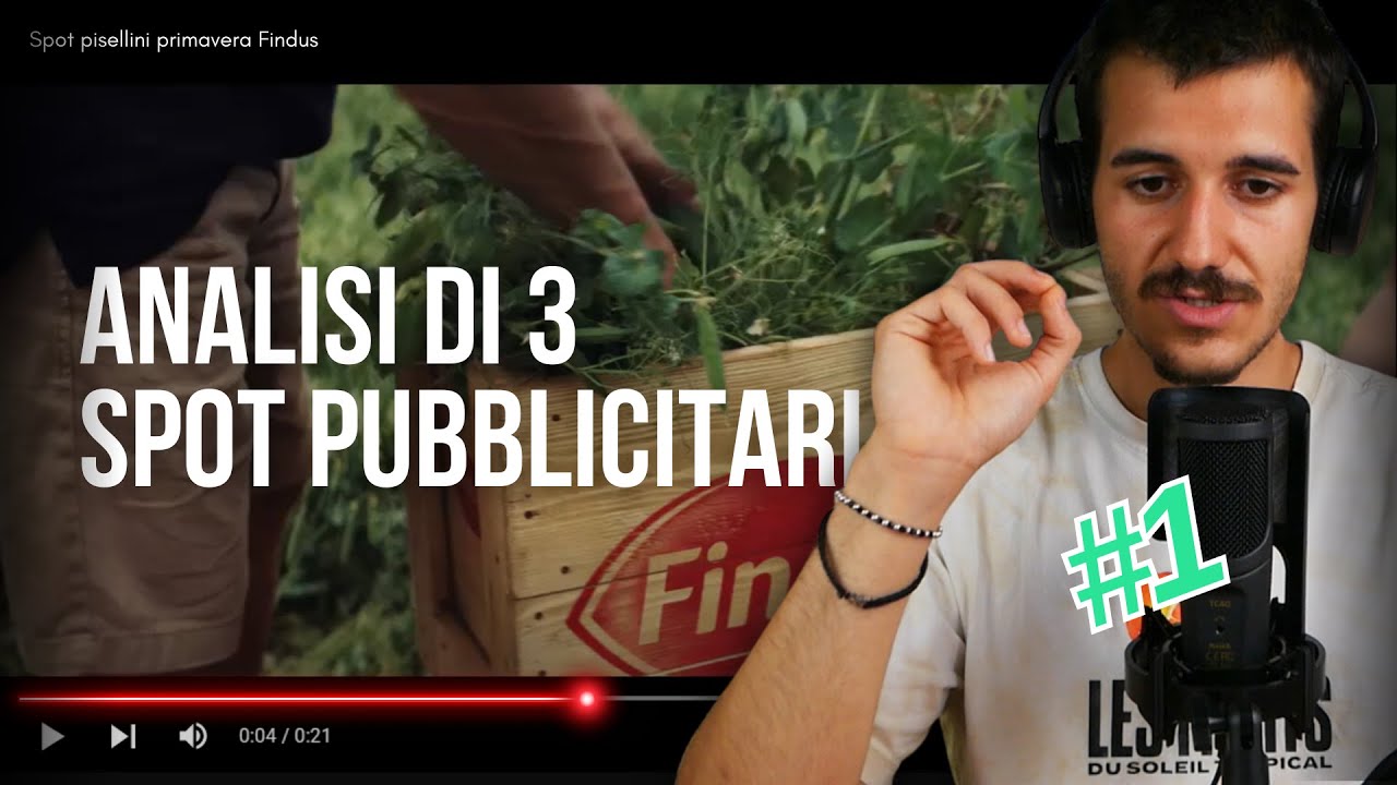 ANALIZZO SPOT PUBBLICITARI #1