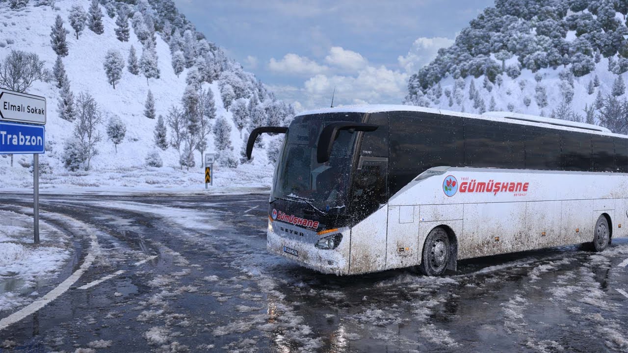 OyuncuyusBisMap | Setra s516 hd/2 | Gümüşhane - Trabzon #scssoftware #ets2 #bus #winter