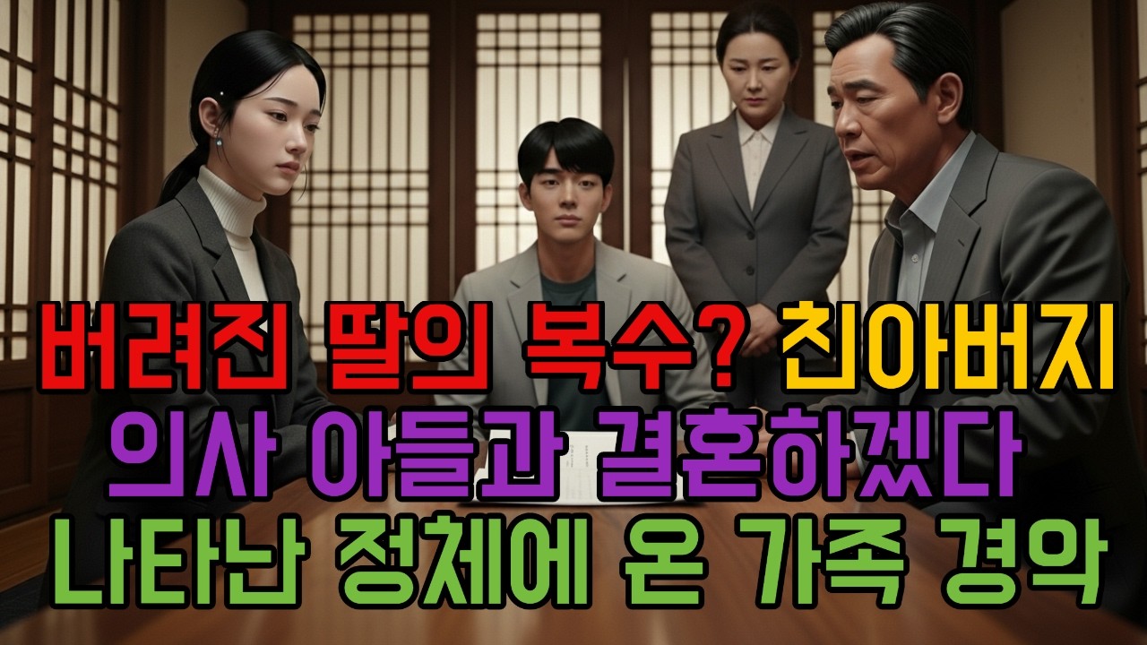 의사 아들이 데려온 며느리가 전처와 낳은 내 딸이었습니다 노후사연 | 오디오북 | 반전사연 | 감동사연 | 인생사연
