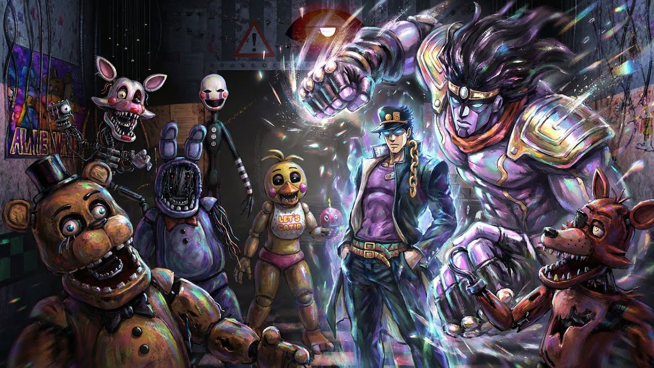 What if JOTARO Entered the FNAF UNIVERSE!