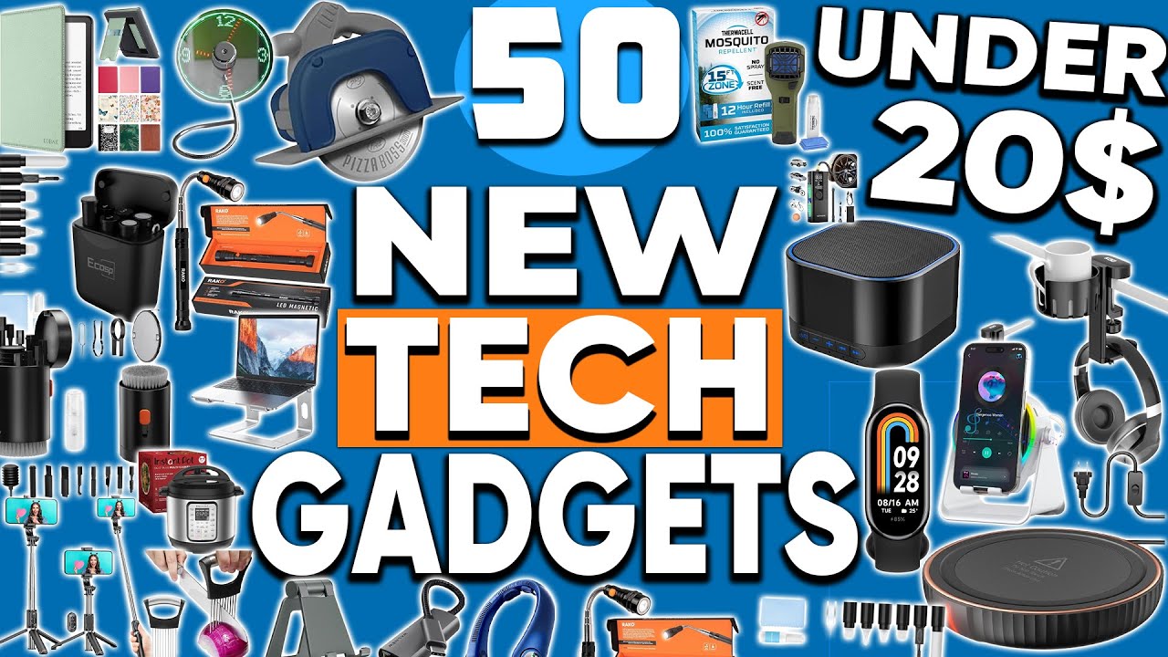 50 New Tech Gadgets Under 20$ On Amazon That Are Totally Worth It!