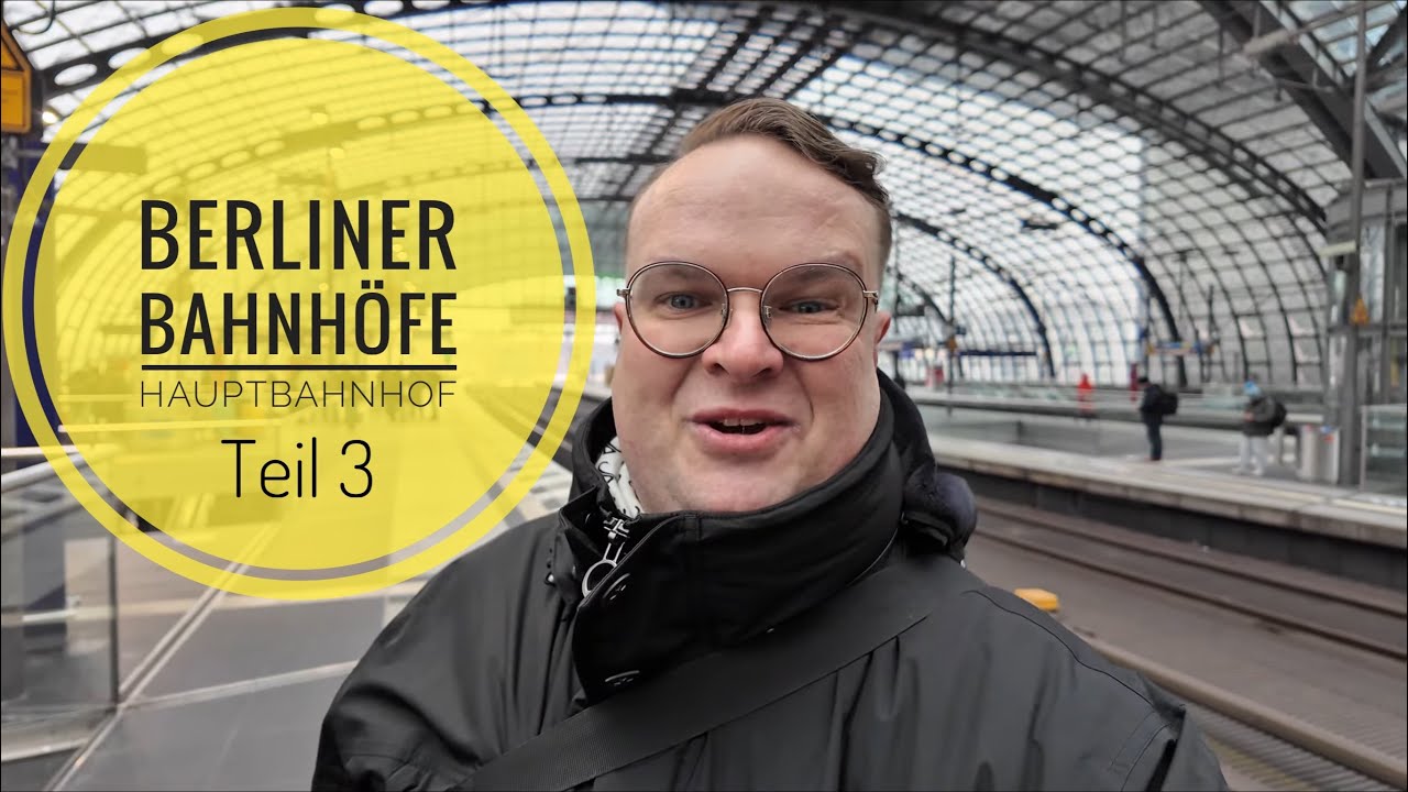 Der größte Bahnhof Berlins. Teil 3: 1. Stock, S-Bahn und Regionalbahn.
