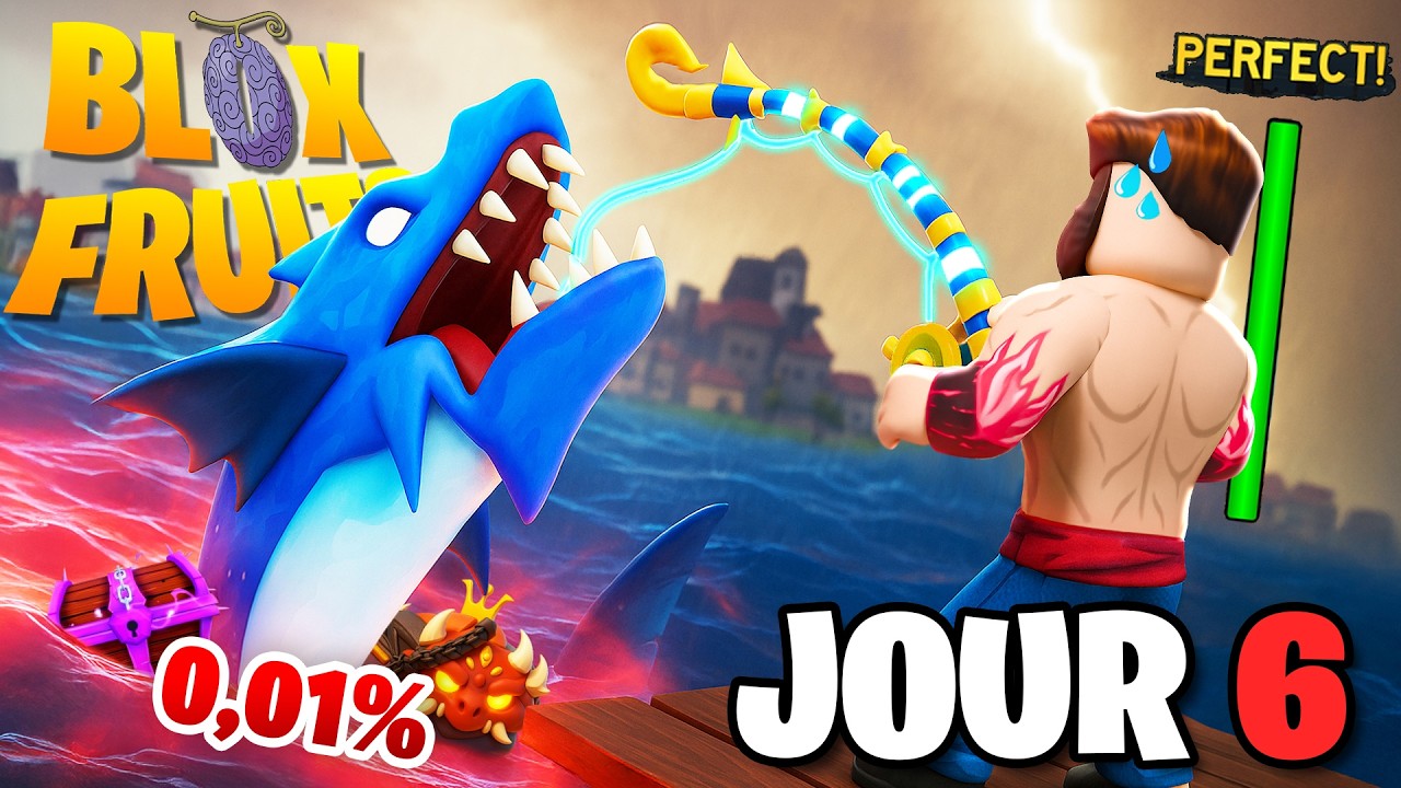 0,01% de CHANCE de PÊCHER ÇA sur BLOX FRUIT !! (Blox Fruit #177)