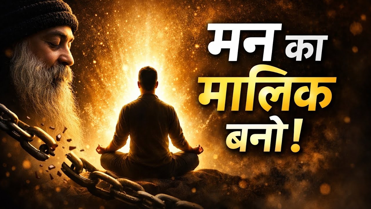 Osho- मन के स्वामी बनो | Osho Wisdom on Mind Control | ध्यान और जीवन