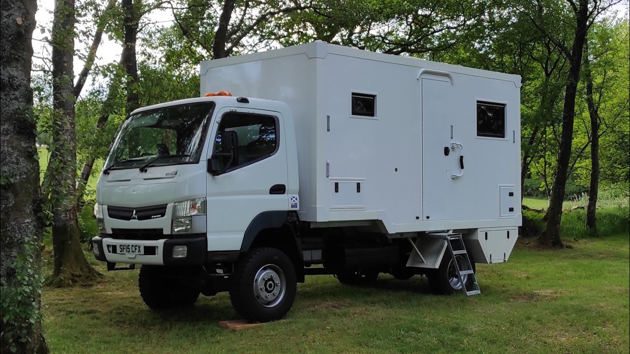 Fuso Canter 4x4 camper build - Part 6