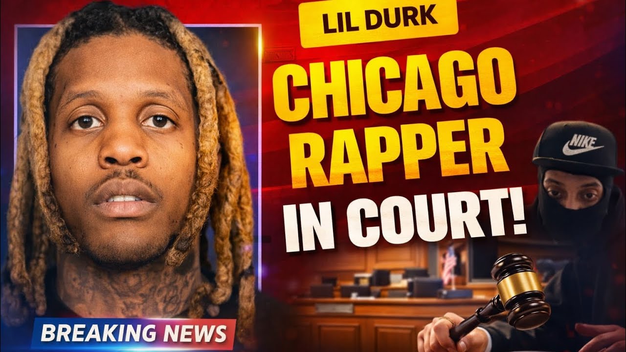 Rapper lil durk in court update on case🔒