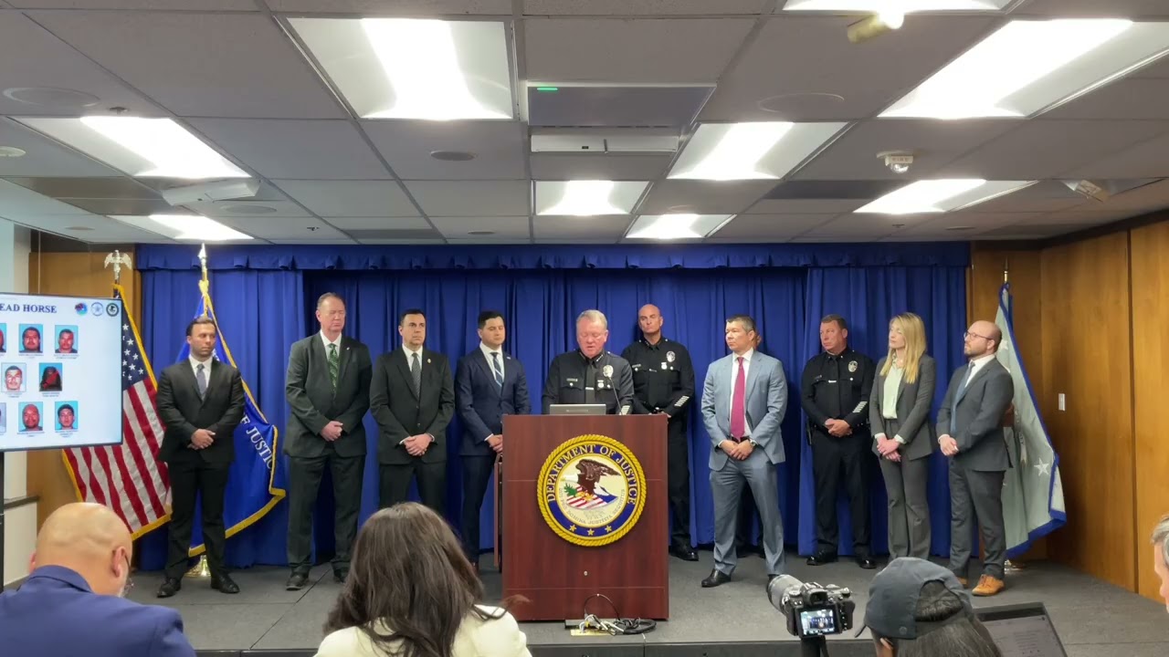 18th Street Gang Takedown Announcement