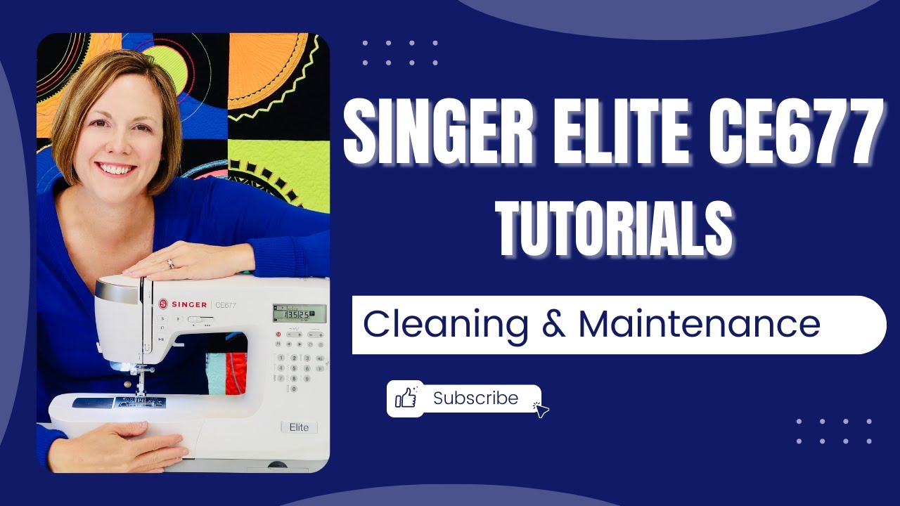 Чистка и обслуживание Singer Elite CE677