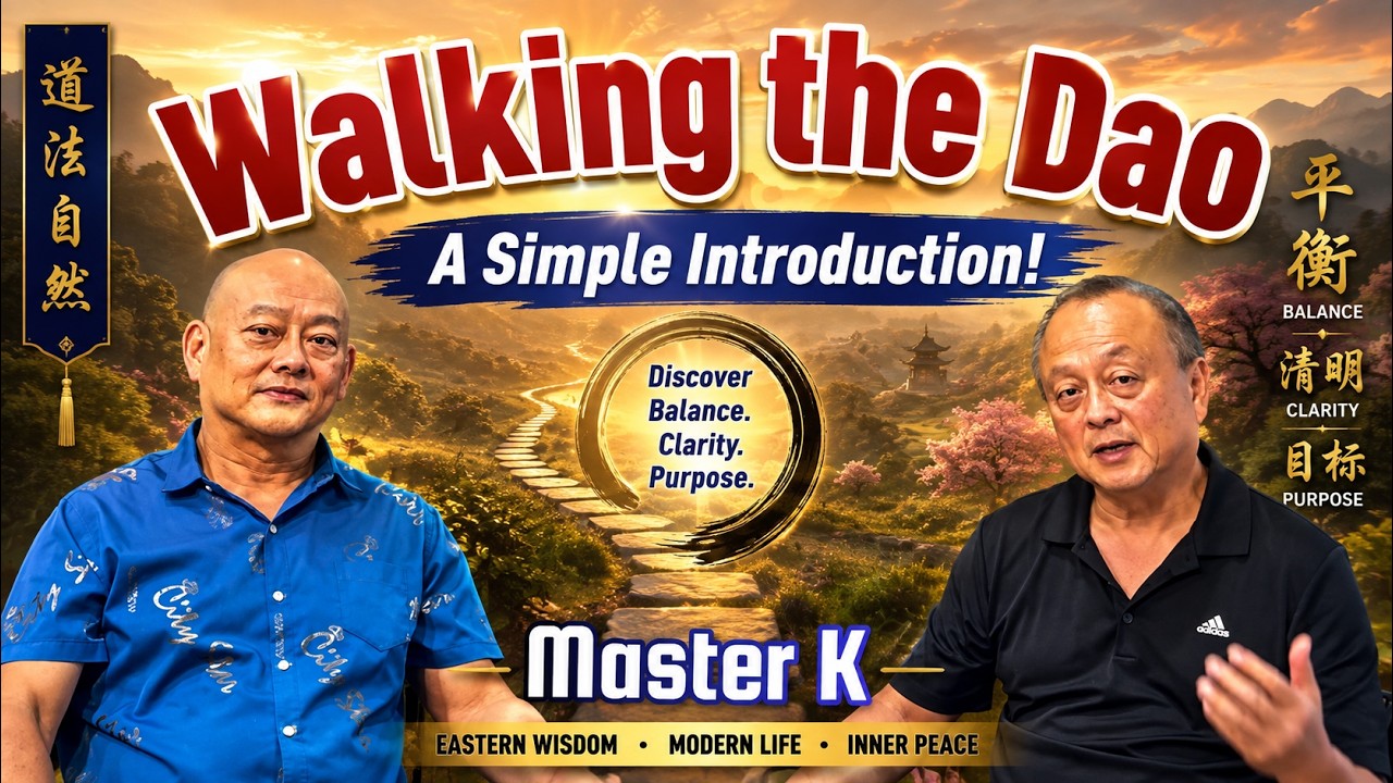 Walking the Dao ☯️ A Simple Introduction! A Special Session with Sifu Kerby Kuek #dao #philosophy