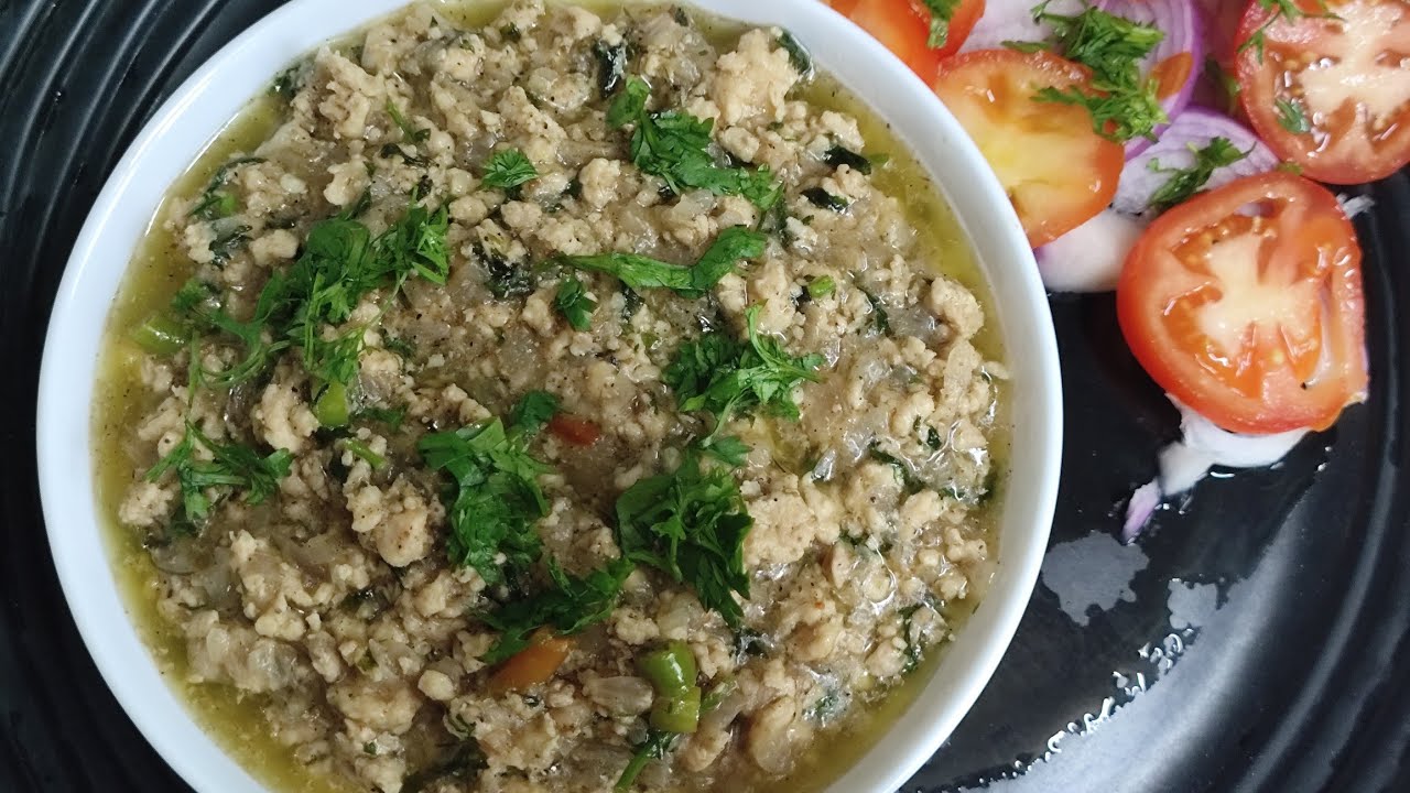 White Chicken Keema Kadai recipe | Instant & delicious recipe | #food