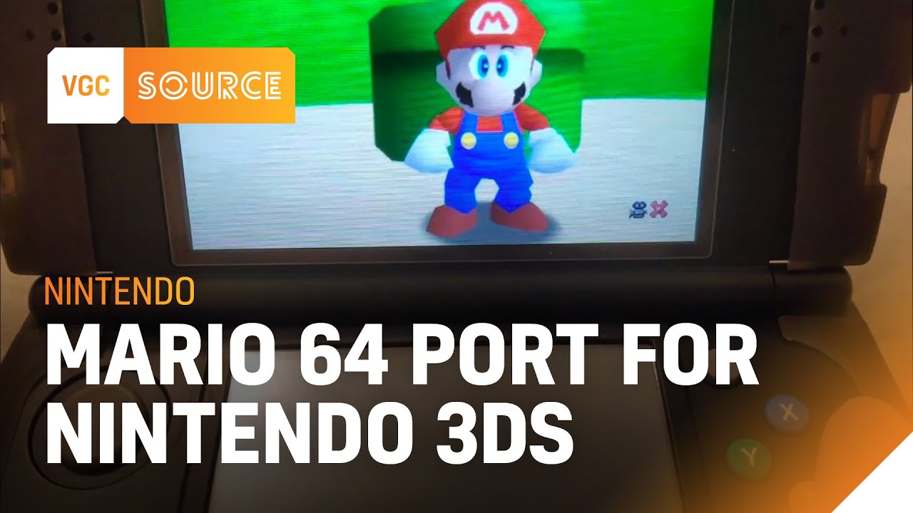 Fans create Super Mario 64 port for 3DS | VGC Source