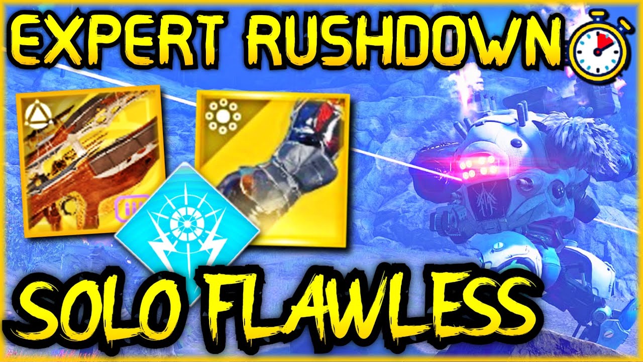 Solo Expert Rushdown of Today (Bunch of Campaign Bosses) | Warlock | Destiny 2 Episode Heresy