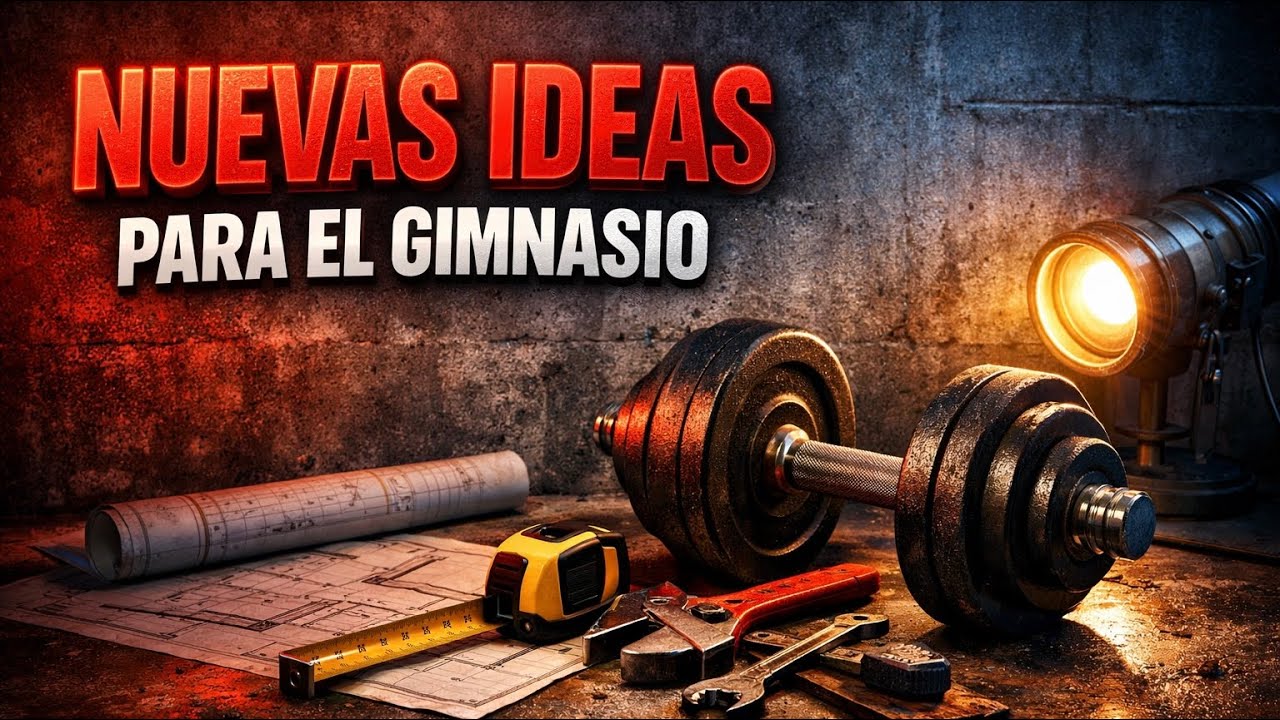 ✅El GIMNASIO ya tiene vida… ahora quiero hacerlo BRUTAL🤯