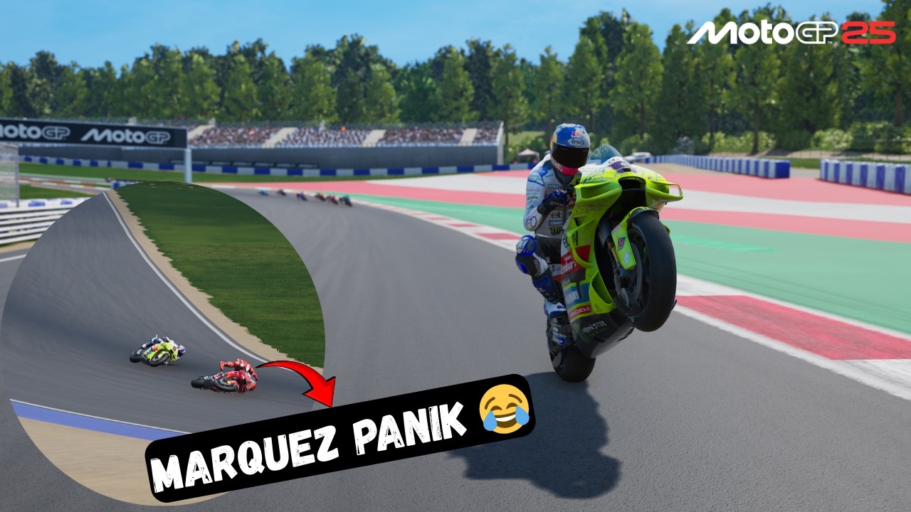 PANIK !! VEDA EGA PRATAMA BIKIN MARC MARQUEZ PANIK DI GP AUSTRIA - CAREER 13 | MotoGP 25